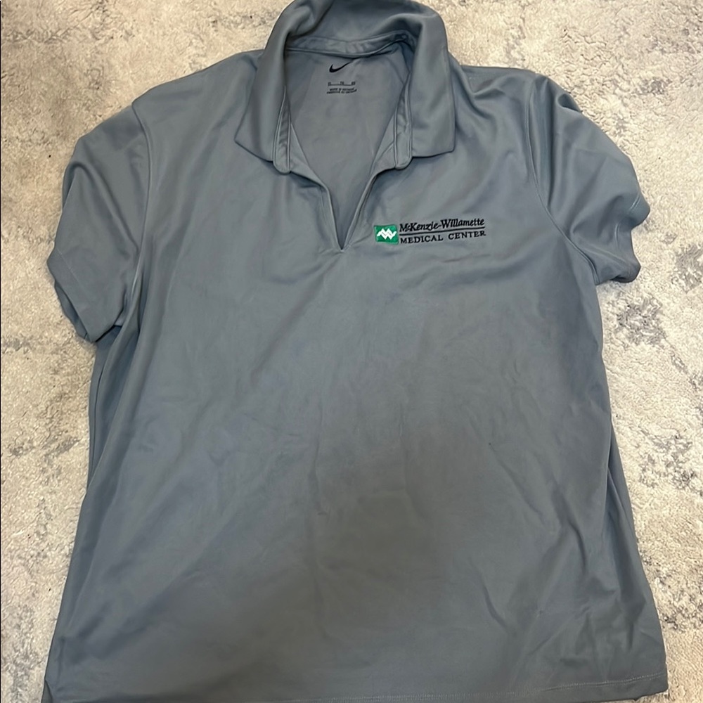 Nike Gray Polo Shirt